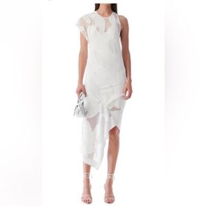 IRO White Asymmetrical Dress